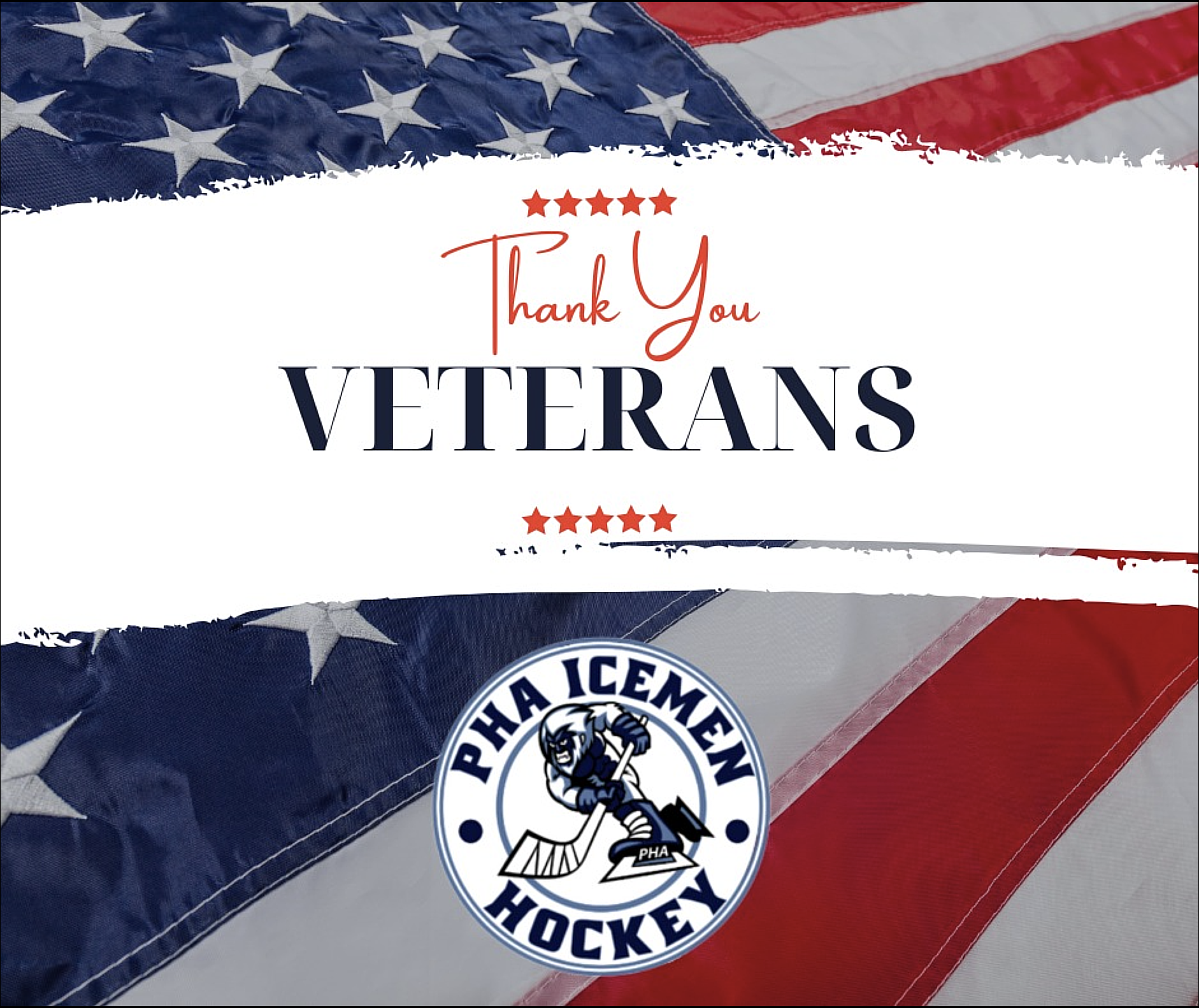 PHA Icemen Veterans Day tribute post