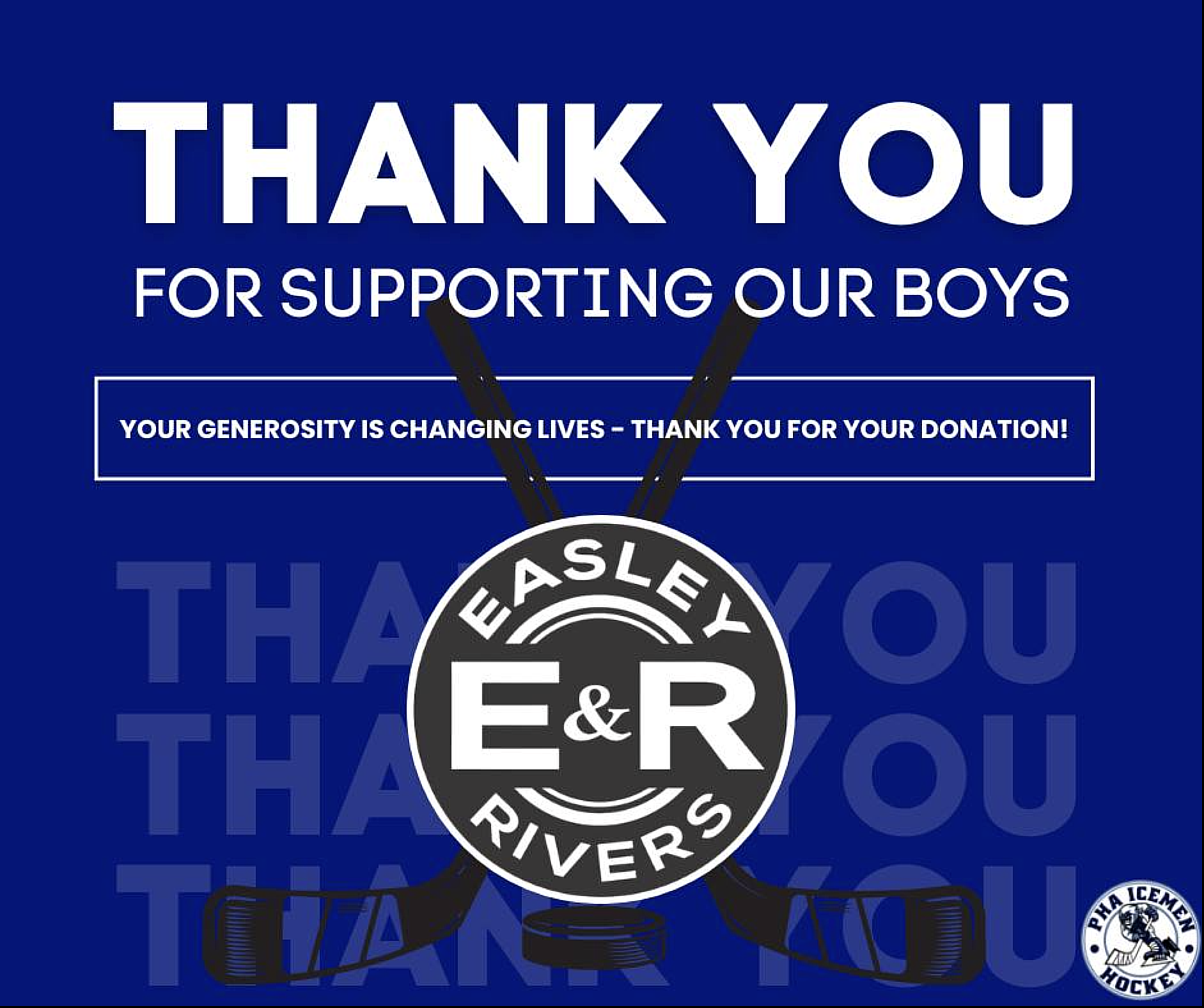 PHA Icemen sponsor spotlight — Easley and Rivers